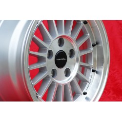 1 cerchio WCHE 7x15 5x98 Alfa Romeo Alfetta GTV 2.5 75 1.8T 2.0i 3.0i 156 164 silver/diamond cut