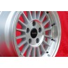 1 Felge WCHE 7x15 5x98 Alfa Romeo Alfetta GTV 2.5 75 1.8T 2.0i 3.0i 156 164 silver/diamond cut