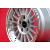 1 jante WCHE 7x15 5x98 Alfa Romeo Alfetta GTV 2.5 75 1.8T 2.0i 3.0i 156 164 silver/diamond cut