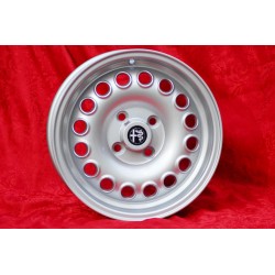 1 cerchio Campagnolo 7x15 4x108 Alfa Romeo 105 Berlina Giulia Coupe Spider GTC silver