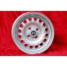 1 cerchio Campagnolo 7x15 4x108 Alfa Romeo 105 Berlina Giulia Coupe Spider GTC silver