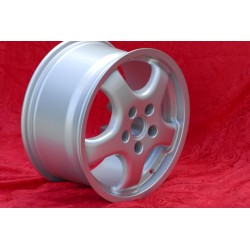 4 wheels Cup 7.5x17 5x112 VW T4 Golf Passat Beetle Variant silver