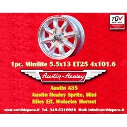 1 wheel Minilite 5.5x13...