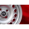 1 wheel Campagnolo 7x15 4x108 Alfa Romeo 105 Berlina Giulia Coupe Spider GTC silver