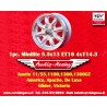 1 Felge Minilite 5.5x13 4x114.3 Datsun Austin Toyota 120 140 160 180 Toyota Corolla Starlet Carina Austin 1100 1300 1300