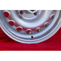 1 cerchio Campagnolo 6x14 4x108 Alfa Romeo Giulia 105 Berlina Coupe Spider GT GTA GTC silver