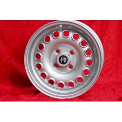 1 cerchio Campagnolo 7x15 4x108 Alfa Romeo 105 Berlina Giulia Coupe Spider GTC silver