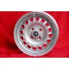 1 cerchio Campagnolo 7x15 4x108 Alfa Romeo 105 Berlina Giulia Coupe Spider GTC silver