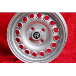 1 cerchio Campagnolo 7x15 4x108 Alfa Romeo 105 Berlina Giulia Coupe Spider GTC silver