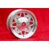 1 cerchio Abarth 5x12 4x190 Fiat Autobianchi 500 Bianchina Nuova Cinquecento silver