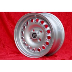 1 cerchio Campagnolo 7x15 4x108 Alfa Romeo 105 Berlina Giulia Coupe Spider GTC silver