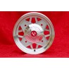 1 cerchio Abarth 5x12 4x190 Fiat Autobianchi 500 Bianchina Nuova Cinquecento silver