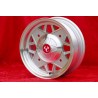 1 jante Abarth 5x12 4x190 Fiat Autobianchi 500 Bianchina Nuova Cinquecento silver