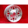 1 wheel Abarth 5x12 4x190 Fiat Autobianchi 500 Bianchina Nuova Cinquecento silver