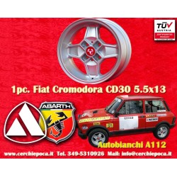 1 Felge Cromodora CD30 5.5x13 4x98 Fiat Alfa Autobianchi Alfasud Giulietta 33 Arna Autobianchi A112 Fiat 124 Berlina Cou