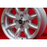 1 Felge Minilite 6x13 4x98 Fiat Alfa Autobianchi Alfasud Giulietta 33 Arna Autobianchi A112 Fiat 124 Berlina Coupe Spide