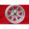 1 jante Minilite 7x13 4x98 Fiat Lancia Autobianchi 124 Abarth Berlina Coupe Spider 125 127 128 131 X19 A112 Beta Monteca