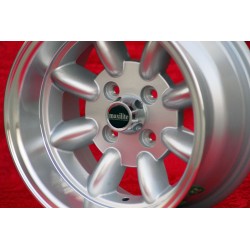 1 Felge Minilite 7x13 4x98 Fiat Lancia Autobianchi 124 Abarth Berlina Coupe Spider 125 127 128 131 X19 A112 Beta Monteca