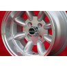 1 cerchio Minilite 7x13 4x98 Fiat Lancia Autobianchi 124 Abarth Berlina Coupe Spider 125 127 128 131 X19 A112 Beta Monte