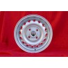 1 cerchio Campagnolo 6x14 4x108 Alfa Romeo Giulia 105 Berlina Coupe Spider GT GTA GTC silver