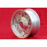 1 cerchio Abarth 5x12 4x190 Fiat Autobianchi 500 Bianchina Nuova Cinquecento silver