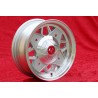 1 jante Abarth 5x12 4x190 Fiat Autobianchi 500 Bianchina Nuova Cinquecento silver