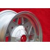 1 cerchio Abarth 5x12 4x190 Fiat Autobianchi 500 Bianchina Nuova Cinquecento silver