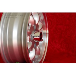 1 wheel Minilite 5x12 4x98 Fiat 126 600 850 silver/diamond cut