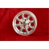 1 cerchio Minilite 5x12 4x98 Fiat 126 600 850 silver/diamond cut