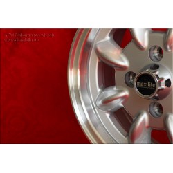 1 wheel Minilite 5x12 4x98 Fiat 126 600 850 silver/diamond cut