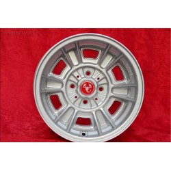 1 cerchio Cromodora CD66 8x13 4x98 Fiat 124 Abarth Spider Coupe silver