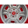 1 jante Cromodora CD66 8x13 4x98 Fiat 124 Abarth Spider Coupe silver