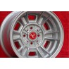 1 cerchio Cromodora CD66 8x13 4x98 Fiat 124 Abarth Spider Coupe silver