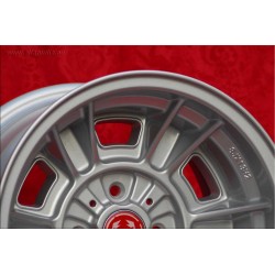 1 cerchio Cromodora CD66 8x13 4x98 Fiat 124 Abarth Spider Coupe silver