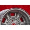 1 wheel Cromodora CD66 8x13 4x98 Fiat 124 Abarth Spider Coupe silver