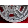 1 cerchio Cromodora CD66 8x13 4x98 Fiat 124 Abarth Spider Coupe silver