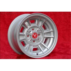 4 cerchi Cromodora CD66 7x13 + 8x13 4x98 Fiat Lancia Autobianchi 124 Abarth Berlina Coupe Spider 125 127 128 131 X19 A11