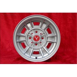 4 cerchi Cromodora CD66 7x13 + 8x13 4x98 Fiat Lancia Autobianchi 124 Abarth Berlina Coupe Spider 125 127 128 131 X19 A11