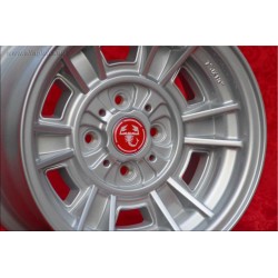 4 cerchi Cromodora CD66 7x13 + 8x13 4x98 Fiat Lancia Autobianchi 124 Abarth Berlina Coupe Spider 125 127 128 131 X19 A11