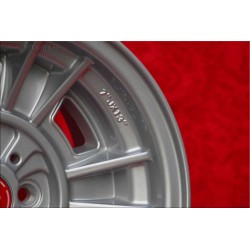 4 jantes Cromodora CD66 7x13 + 8x13 4x98 Fiat Lancia Autobianchi 124 Abarth Berlina Coupe Spider 125 127 128 131 X19 A11