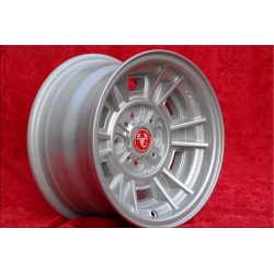 4 cerchi Cromodora CD66 7x13 + 8x13 4x98 Fiat Lancia Autobianchi 124 Abarth Berlina Coupe Spider 125 127 128 131 X19 A11