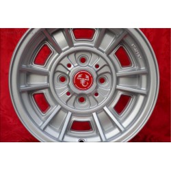 4 cerchi Cromodora CD66 7x13 + 8x13 4x98 Fiat Lancia Autobianchi 124 Abarth Berlina Coupe Spider 125 127 128 131 X19 A11