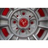 4 cerchi Cromodora CD66 7x13 + 8x13 4x98 Fiat Lancia Autobianchi 124 Abarth Berlina Coupe Spider 125 127 128 131 X19 A11