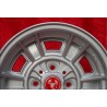 4 cerchi Cromodora CD66 7x13 + 8x13 4x98 Fiat Lancia Autobianchi 124 Abarth Berlina Coupe Spider 125 127 128 131 X19 A11