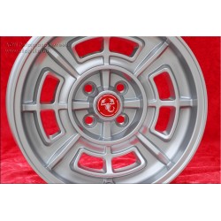 1 cerchio Cromodora CD68 7x15 4x98 Fiat Lancia 124 Abarth Coupe Spider 125 131 132 Beta Montecarlo silver