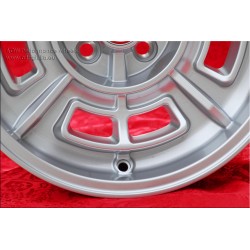 1 wheel Cromodora CD68 7x15 4x98 Fiat Lancia 124 Abarth Coupe Spider 125 131 132 Beta Montecarlo silver