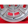 1 cerchio Cromodora CD68 7x15 4x98 Fiat Lancia 124 Abarth Coupe Spider 125 131 132 Beta Montecarlo silver