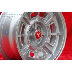 1 wheel Cromodora CD68 7x15 4x98 Fiat Lancia 124 Abarth Coupe Spider 125 131 132 Beta Montecarlo silver