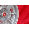 1 cerchio Cromodora CD68 7x15 4x98 Fiat Lancia 124 Abarth Coupe Spider 125 131 132 Beta Montecarlo silver