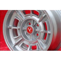 1 cerchio Cromodora CD68 7x15 4x98 Fiat Lancia 124 Abarth Coupe Spider 125 131 132 Beta Montecarlo silver